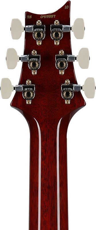 open zoom image for PRS Paul Reed Smith Hollowbody II 10-Top Electric Guitar (with Case), McCarty Sunburst, Serial Number 0419557, Headstock Straight Back