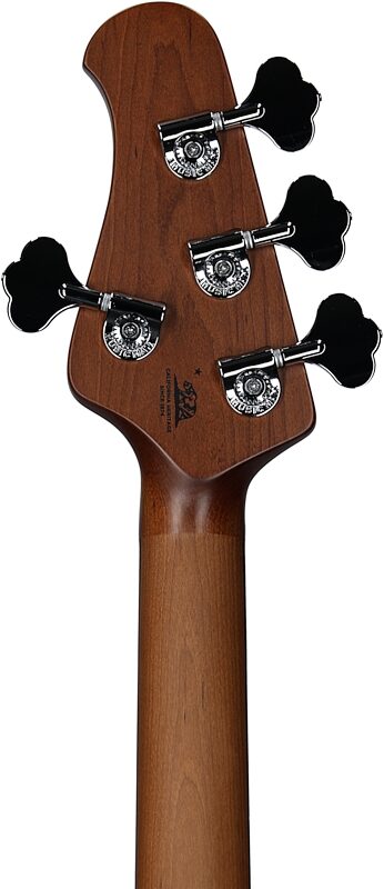 open zoom image for Ernie Ball Music Man StingRay Special Electric Bass (with Case), Translucent Orange, Rosewood Fretboard, Serial Number K10628, Headstock Straight Back