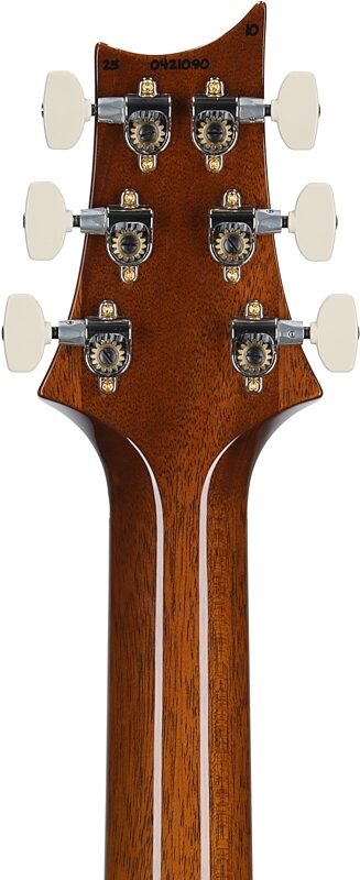 open zoom image for PRS Paul Reed Smith Special Semi-Hollow LTD 10-Top Electric Guitar (with Case), Black Gold, Serial Number 0421090, Headstock Straight Back