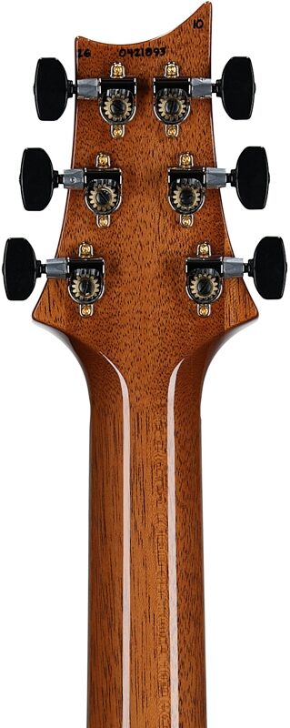 open zoom image for PRS Paul Reed Smith Custom 24 Limited 10-Top Electric Guitar (with Case), Arctic Blue, Serial Number 0421893, Headstock Straight Back