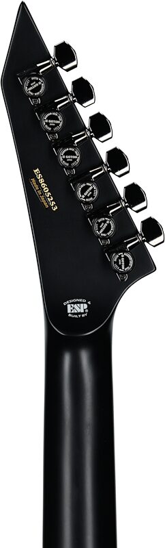 open zoom image for ESP EII Horizon NTII Electric Guitar (with Case), Tiger Eye Amber, B-Stock, Serial Number ES8605253, Headstock Straight Back