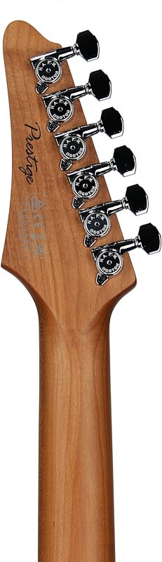 open zoom image for Ibanez AZ2402 Prestige Electric Guitar (with Case), Roadster Orange Metallic, Serial Number 210002F2600996, Headstock Straight Back