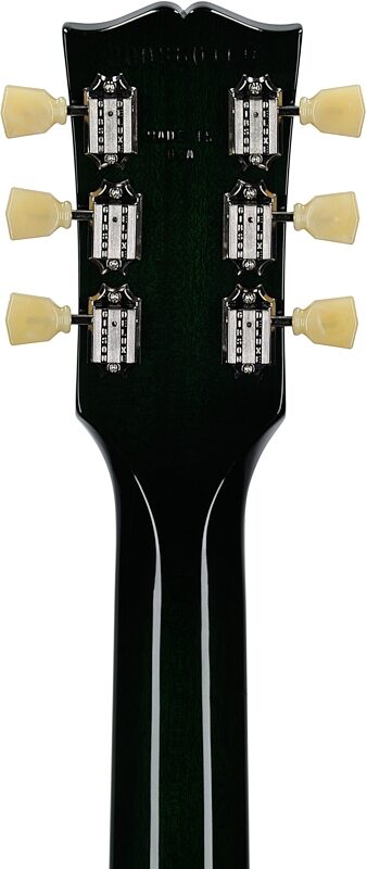 open zoom image for Gibson ES-335 Electric Guitar (with Case), Spearmint, Serial Number 200860160, Headstock Straight Back