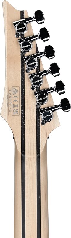 open zoom image for Ibanez RG5320RC Prestige Electric Guitar (with Case), Deep Forest Green Metallic, Serial Number 210001F2609274, Headstock Straight Back