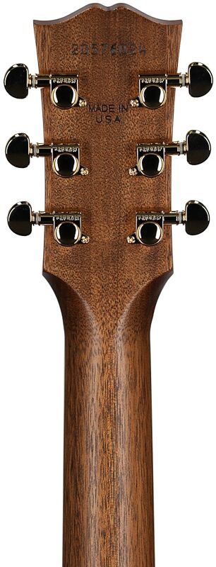 open zoom image for Gibson Parlor Rosewood EC Acoustic-Electric Guitar (with Case), Rosewood Burst, Serial Number 20576024, Headstock Straight Back