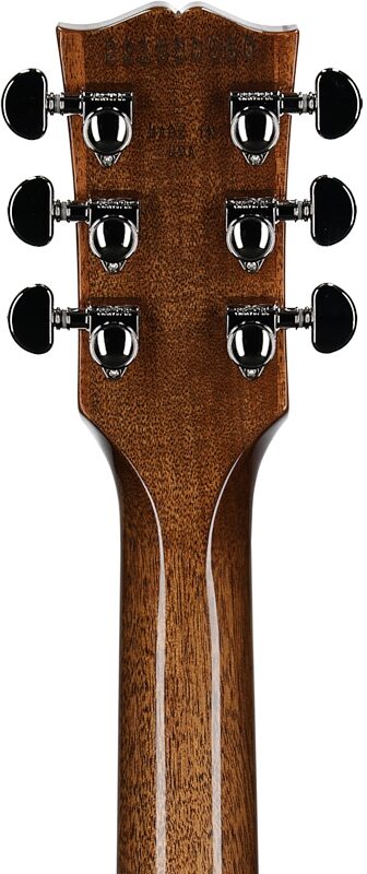 open zoom image for Gibson Limited Edition Les Paul Standard '60s Double Trouble Electric Guitar, Vintage Bourbon, Serial Number 221050060, Headstock Straight Back
