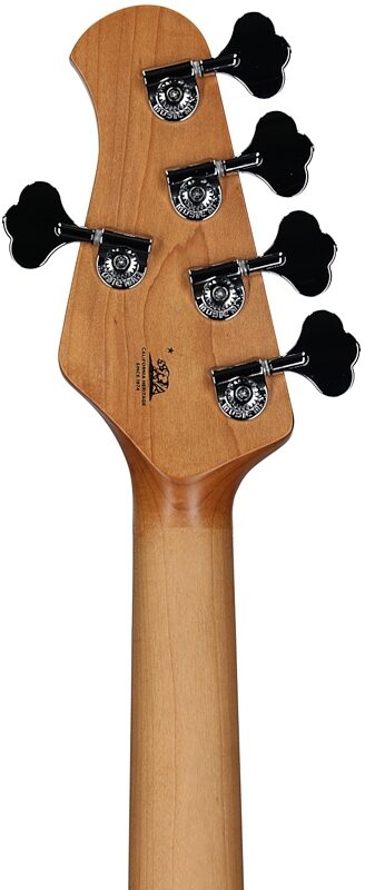 open zoom image for Ernie Ball Music Man StingRay 5 Special Electric Bass, 5-String (with Case), Black, Maple Fretboard, Serial Number K11788, Headstock Straight Back