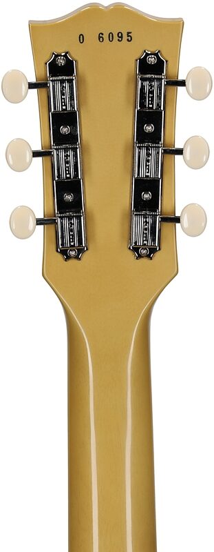 open zoom image for Gibson Custom 1960 Les Paul Special Double Cut Electric Guitar (with Case), TV Yellow, Serial Number 06095, Headstock Straight Back