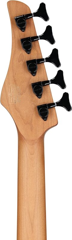 open zoom image for Schecter C-5 Standard Electric Bass, 5-String, Charcoal Satin, Headstock Straight Back