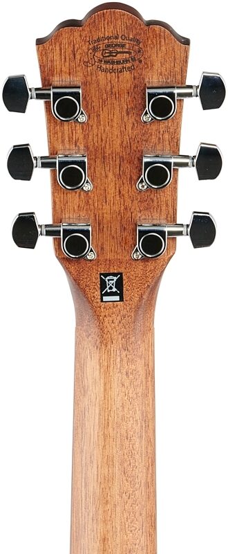open zoom image for Washburn WCG20SCE O Comfort 20 Grand Auditorium Acoustic-Electric Guitar, New, Headstock Straight Back