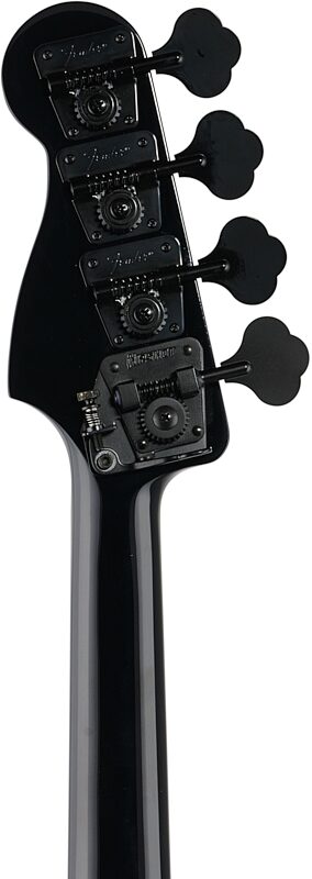 open zoom image for Fender Duff McKagan Deluxe Precision Electric Bass, Rosewood Fingerboard (with Gig Bag), Black, Headstock Straight Back