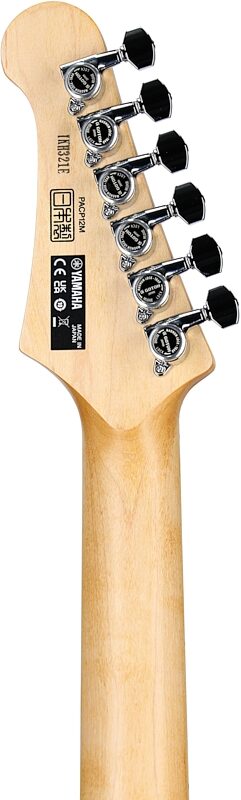 open zoom image for Yamaha Pacifica Professional PACP12M Electric Guitar, Maple Fretboard (with Case), Beach Blue Burst, Headstock Straight Back