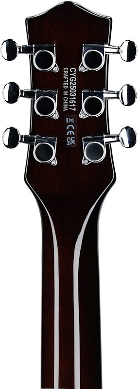 open zoom image for Gretsch G5230T Electromatic Sparkle Jet FT Electric Guitar, Silver, Headstock Straight Back