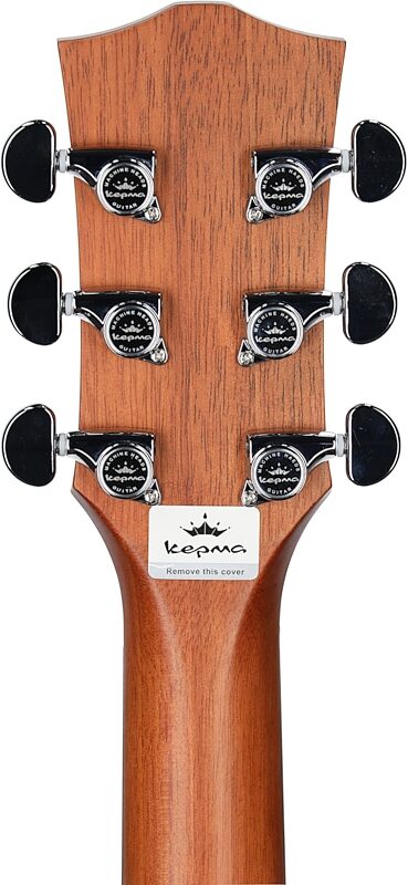 open zoom image for Kepma K3 Series GA3-130 Acoustic-Electric Guitar, Natural Matte, with AcoustiFex K-10 Pickup, Headstock Straight Back