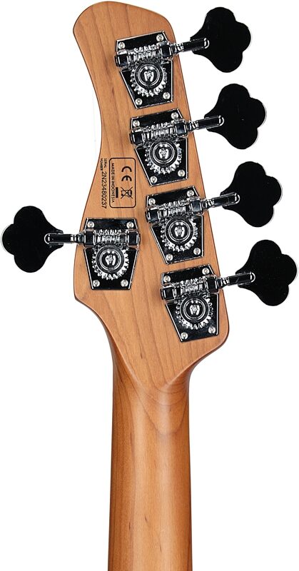 open zoom image for Sire Marcus Miller P8 Bass Guitar, 5-String, White Blonde, Headstock Straight Back