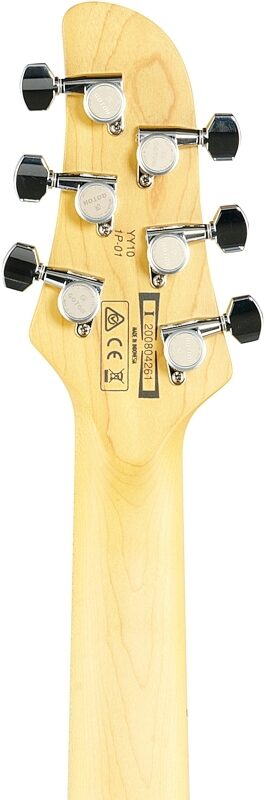 open zoom image for Ibanez Yvette Young YY10 Electric Guitar, Slime Green Sparkle, Headstock Straight Back
