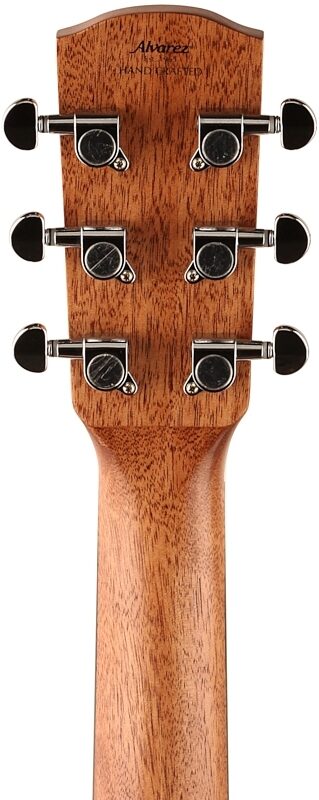 open zoom image for Alvarez Delta DeLite Grand Concert Acoustic Guitar (with Gig Bag), New, Headstock Straight Back