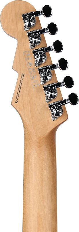 open zoom image for Reverend Kingbolt F-Sonic Electric Guitar, High Tide Blue, Headstock Straight Back