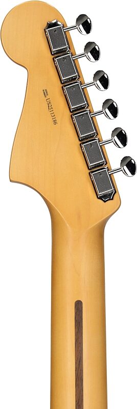 open zoom image for Fender American Professional Classic Jazzmaster Electric Guitar, Rosewood Fingerboard (with Gig Bag), Dakota Red, Headstock Straight Back