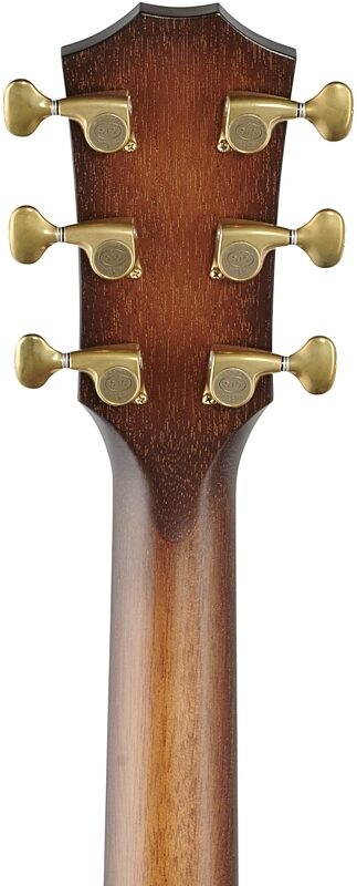 open zoom image for Taylor Builder's Edition K14ceV Grand Auditorium Acoustic-Electric Guitar, Kona Burst, Headstock Straight Back