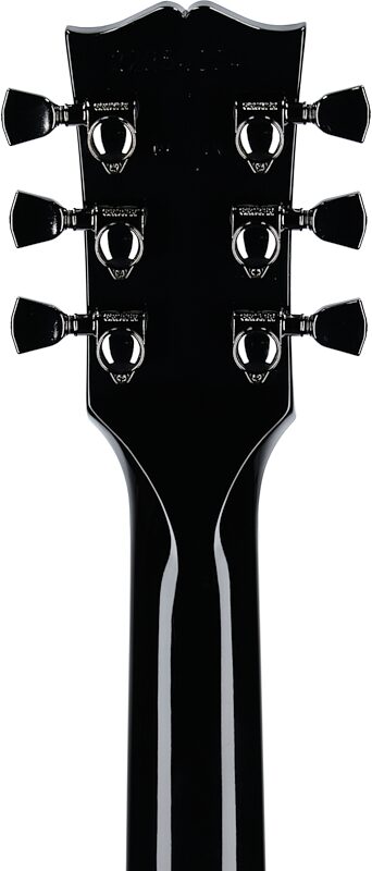 open zoom image for Gibson Les Paul Studio Session Electric Guitar (with Soft Case), Transparent Ebony Burst, Headstock Straight Back