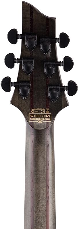 open zoom image for Schecter C1FRS Apocalypse Electric Guitar, Red Reign, Headstock Straight Back
