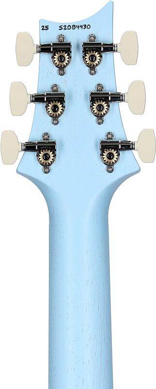 open zoom image for PRS Paul Reed Smith S2 Satin Mira 594 Electric Guitar (with Gig Bag), Satin Cloud Burst, Headstock Straight Back