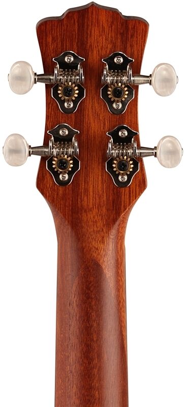 open zoom image for Luna Tattoo Tenor Mahogany Ukulele (with Gig Bag), New, Headstock Straight Back