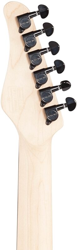 open zoom image for Schecter Sun Valley Super Shredder FR S Electric Guitar, Birch Green, Headstock Straight Back