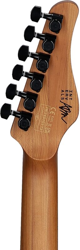 open zoom image for Schecter Aaron Marshall AM-6 Tremolo Electric Guitar, Royal Sapphire, Open Box (Very Good), Headstock Straight Back