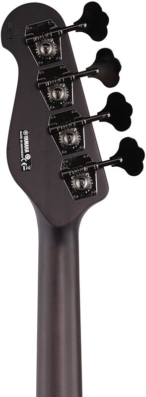 open zoom image for Yamaha BB734A Electric Bass Guitar (with Gig Bag), Dark Coffee Burst, Headstock Straight Back