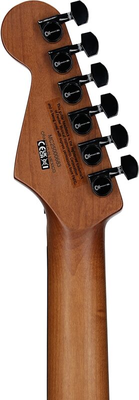 open zoom image for Charvel Pro-Mod Plus San Dimas SD1 HH FR Electric Guitar, with Ebony Fingerboard, Scorched Earth, Headstock Straight Back