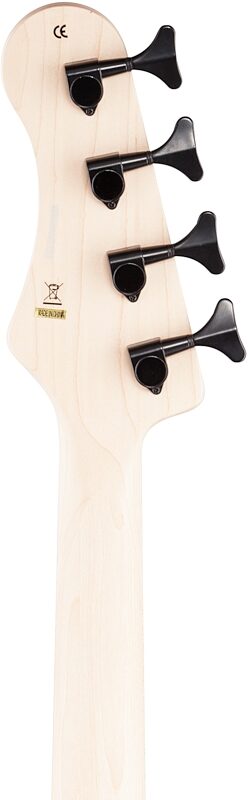 open zoom image for Luna Tattoo Electric Bass, New, Headstock Straight Back
