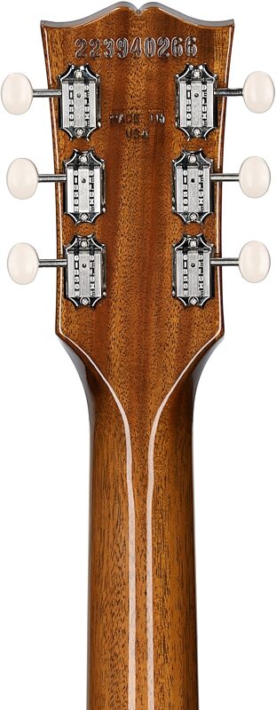 open zoom image for Gibson ES-330 Hollow Body Electric Guitar (with Case), Natural, Headstock Straight Back