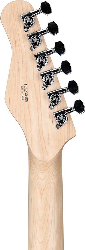 open zoom image for Michael Kelly Triple '50s Electric Guitar, Gloss White, Headstock Straight Back