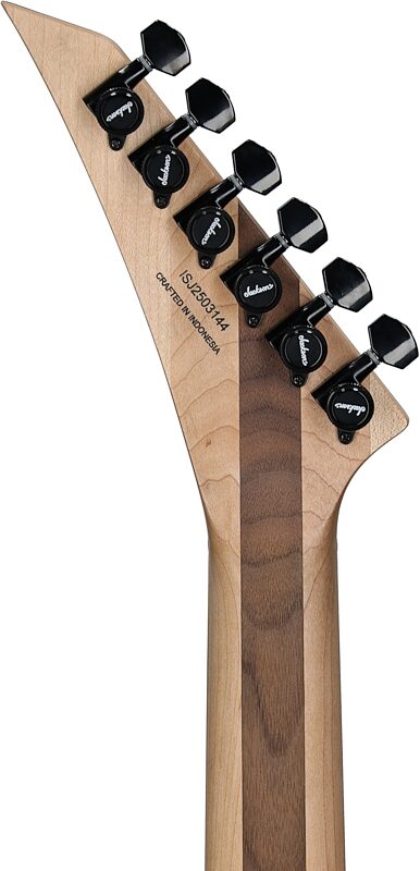 open zoom image for Jackson Pro Plus Soloist SLA2 HT Electric Guitar (with Gig Bag), Toxic Apple, Open Box (Very Good), Headstock Straight Back