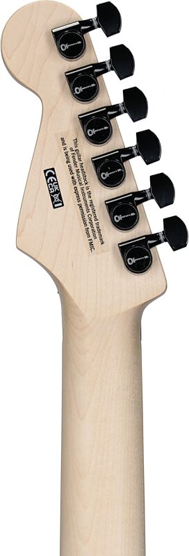 open zoom image for Charvel Pro-Mod SD1 HH FR Electric Guitar, with Maple Fingerboard, Pelham Green, Headstock Straight Back