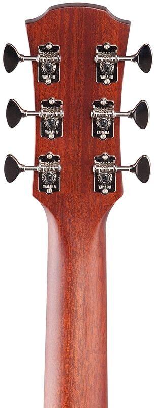 open zoom image for Yamaha A5M Dreadnought Acoustic-Electric Guitar (with Case), Vintage Natural, Headstock Straight Back