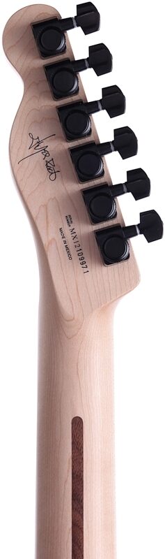 open zoom image for Fender Jim Root Telecaster Electric Guitar (with Case), Flat White, Headstock Straight Back