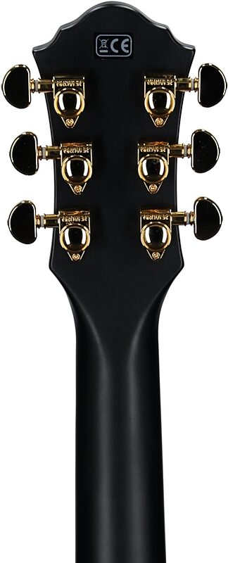 open zoom image for Michael Kelly Mod Shop Forte Port Exotic JE Acoustic-Electric Guitar, New, Headstock Straight Back
