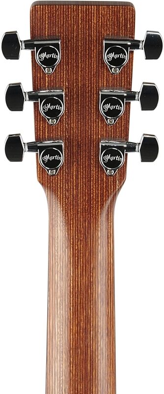 open zoom image for Martin LX1RE Little Martin Acoustic-Electric Guitar, Left-Handed (with Gig Bag), New, Headstock Straight Back