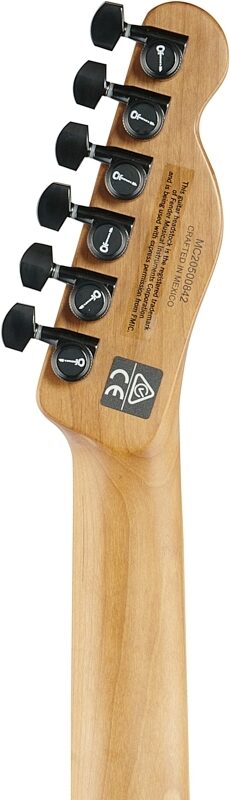 open zoom image for Charvel Pro-Mod So-Cal Style 2 24 HH HT CM Electric Guitar, Satin Black, Headstock Straight Back