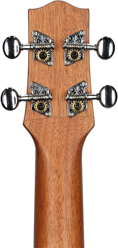 open zoom image for Ibanez UKC100 Open Pore Concert Ukulele (with Gig Bag), Natural, Headstock Straight Back