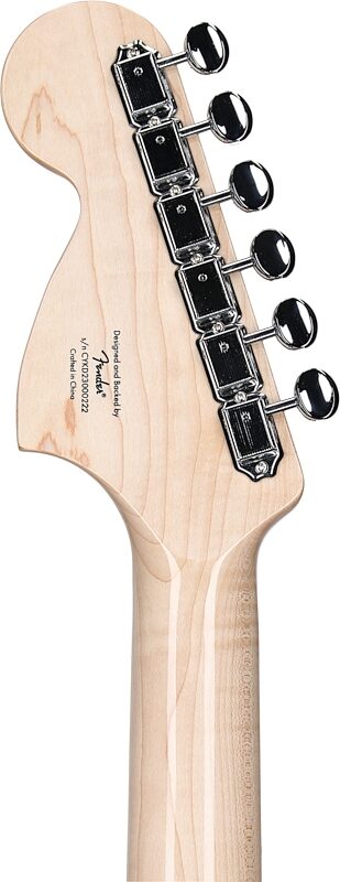 open zoom image for Squier Paranormal Esquire Deluxe Electric Guitar, Maple Fingerboard, Metallic Black, Headstock Straight Back