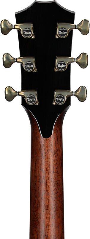 open zoom image for Taylor 912ce Builder's Edition Grand Concert Acoustic-Electric Guitar (with Case), Kona Edgeburst, Headstock Straight Back