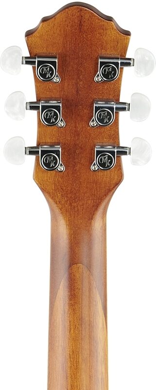 open zoom image for Michael Kelly Triad Port Acoustic-Electric Guitar, Natural, Headstock Straight Back