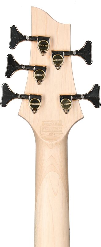 open zoom image for Schecter Omen Extreme-5 5-String Electric Bass, Gloss Natural, Headstock Straight Back