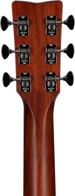 open zoom image for Yamaha FG5 Dreadnought Acoustic Guitar, Gloss Natural, Headstock Straight Back