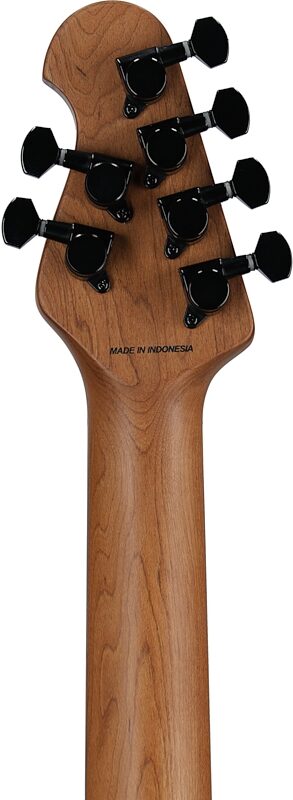 open zoom image for Sterling by Music Man LK100 Luke Electric Guitar, Purple Sparkle, Rosewood Fretboard, Headstock Straight Back