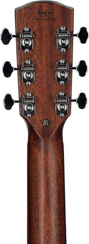 open zoom image for Alvarez MD70EBG Masterworks Herringbone Dreadnought Acoustic-Electric Guitar, New, Headstock Straight Back